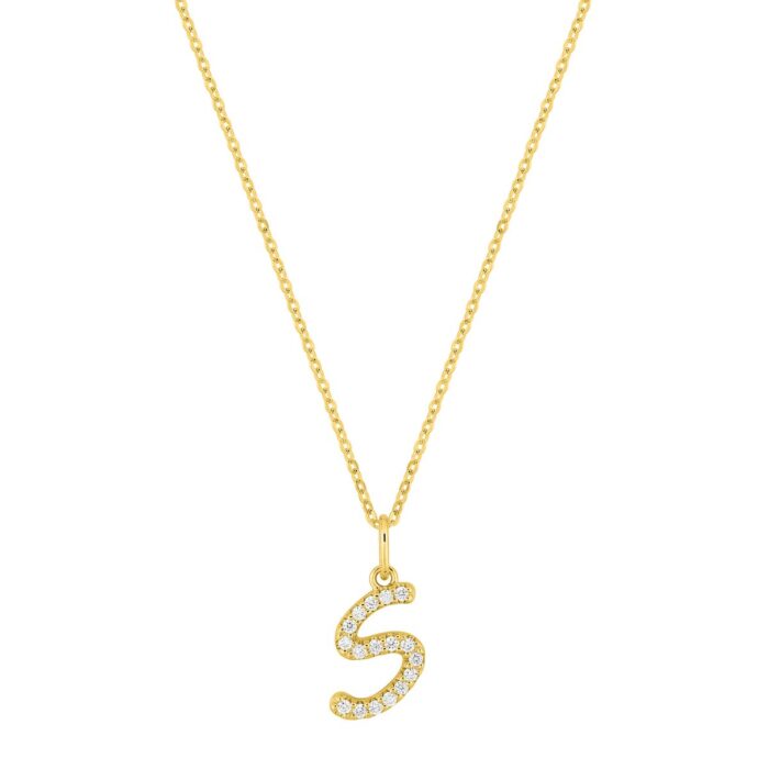 Col. letra S F-VS.synt d0.10ct O.A. 375