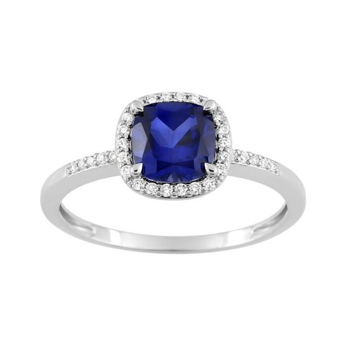 Anillo za.synt diF-VS.synt 0.12ct  O. B.