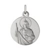 Medalla San Judas Tadeo plata 925 18mm
