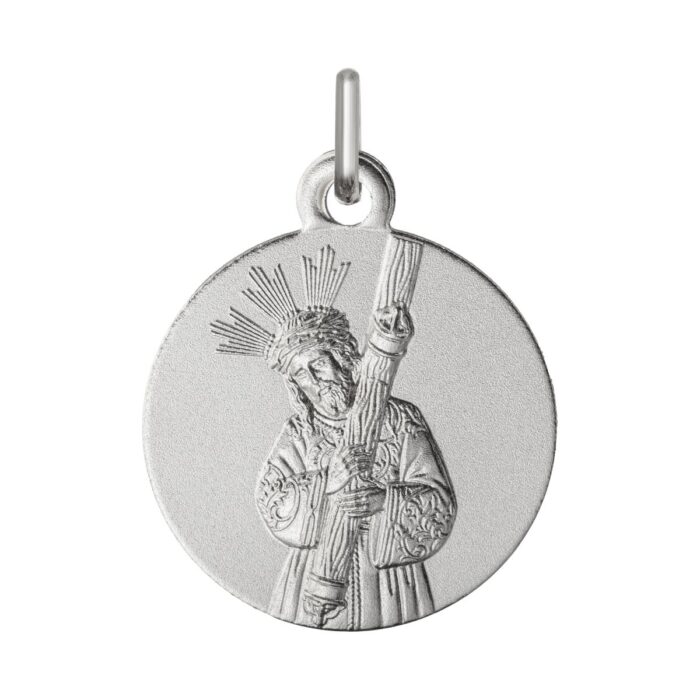 Medalla Cristo del Gran Poder plata 925