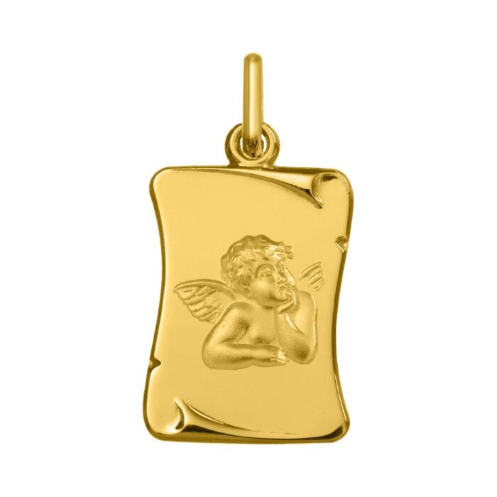 Colgante pergamino gold750j