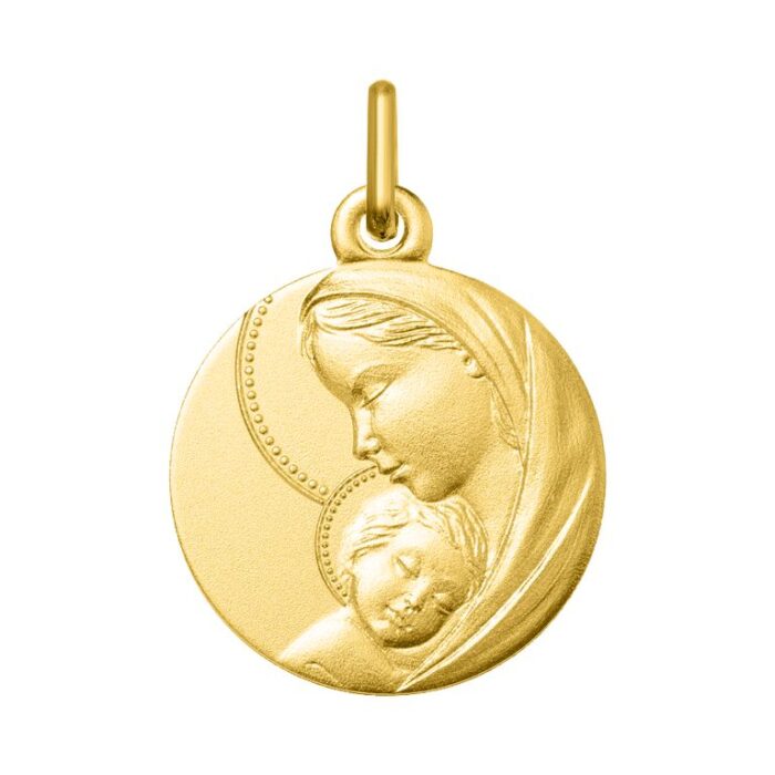Medalla Virgen y Niño O750 O.A.
