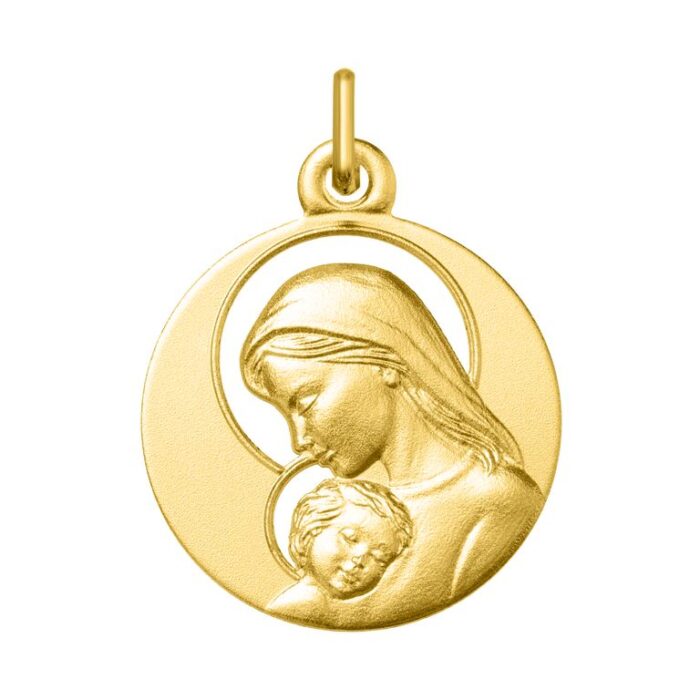 Medalla Virgen y Niño O750 O.A.