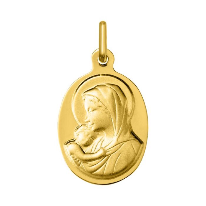 Medalla Virgen y Niño O750 O.A.