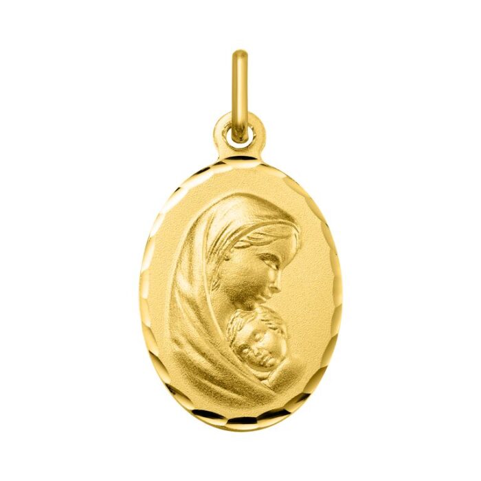 Medalla Virgen y Niño O750 O.A.