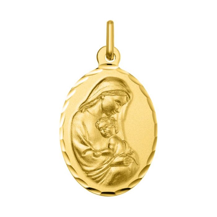 Medalla Virgen y Niño O750 O.A.