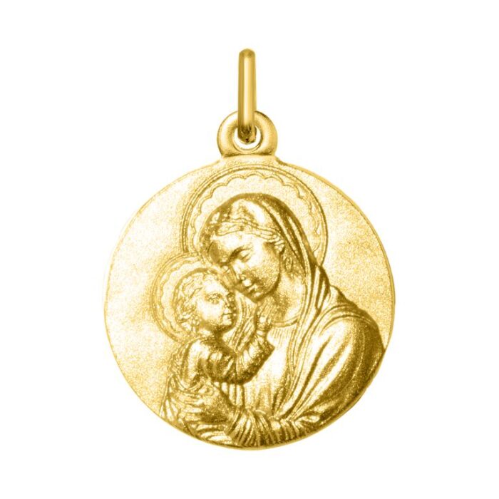Medalla Virgen y Niño O750 O.A.