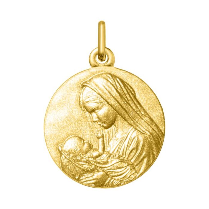 Medalla Virgen y Niño O750 O.A.