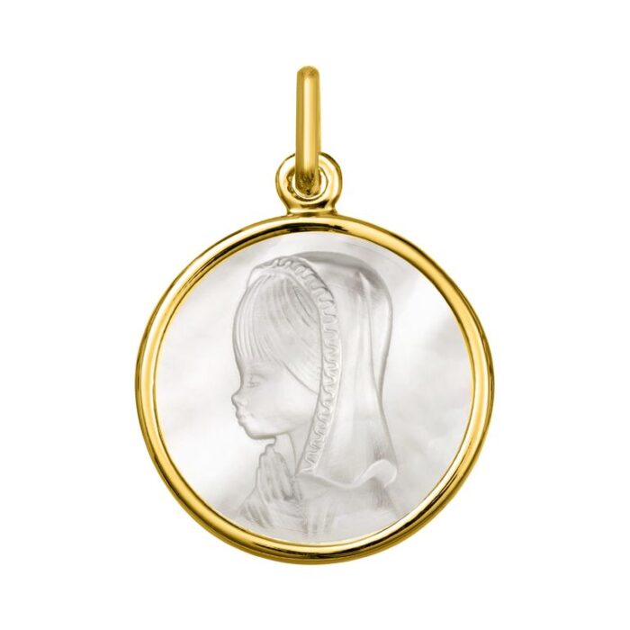 Medalla nácar virgen. O750 O.A.