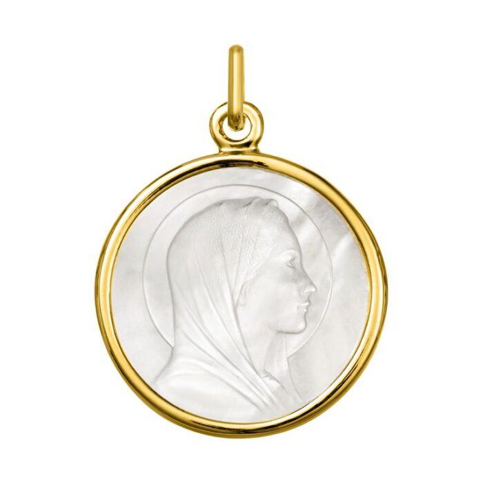 Medalla nácar virgen. O750 O.A.