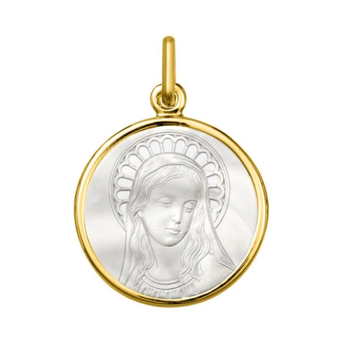Medalla nácar virgen. O750 O.A.