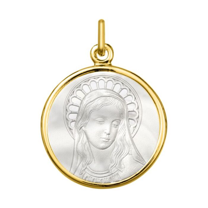 Medalla nácar virgen. O750 O.A.