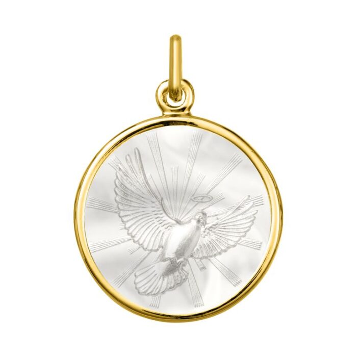 Medalla paloma nácar O750 O.A.