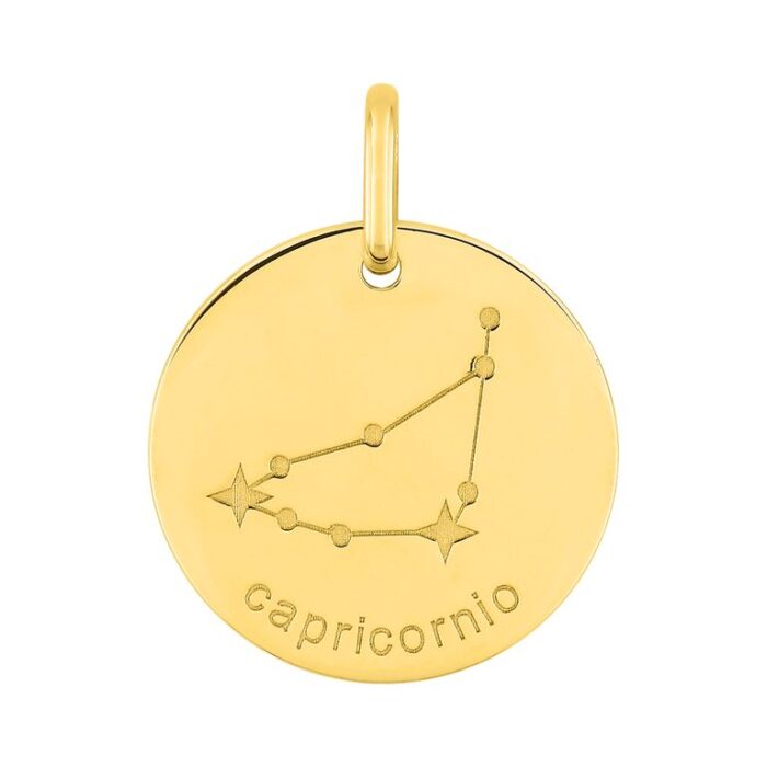 Colgante zodiaco Capricornio plor