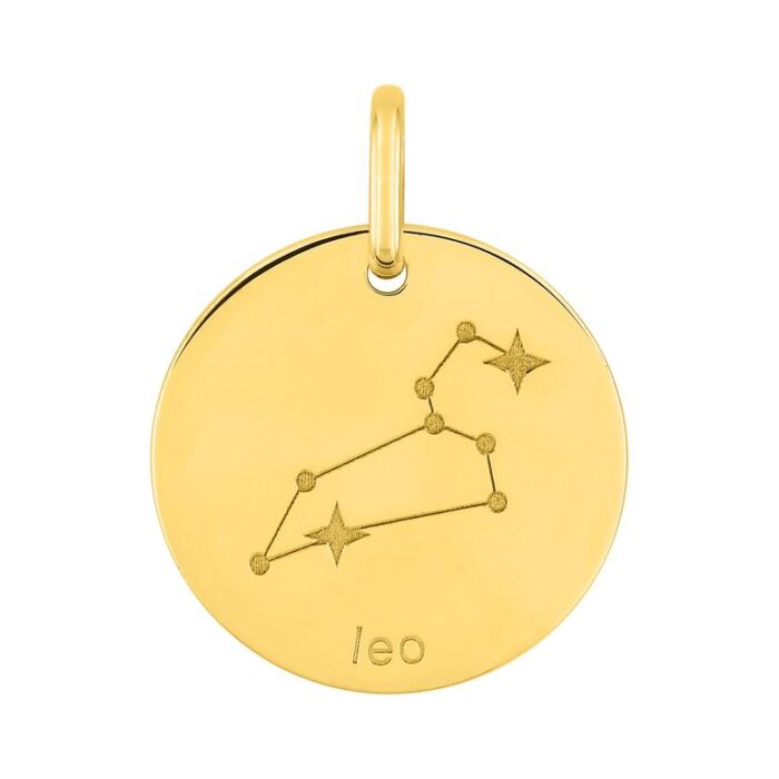 Colgante zodiaco Leo plor