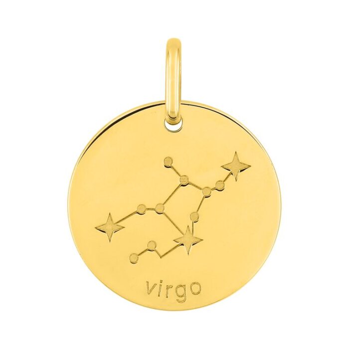 Colgante zodiaco Virgo plor