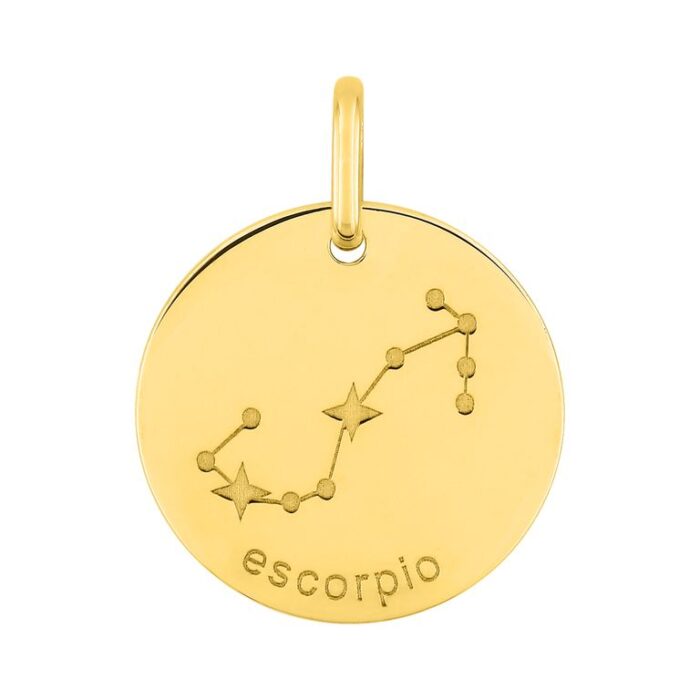 Colgante zodiaco Escorpio plor