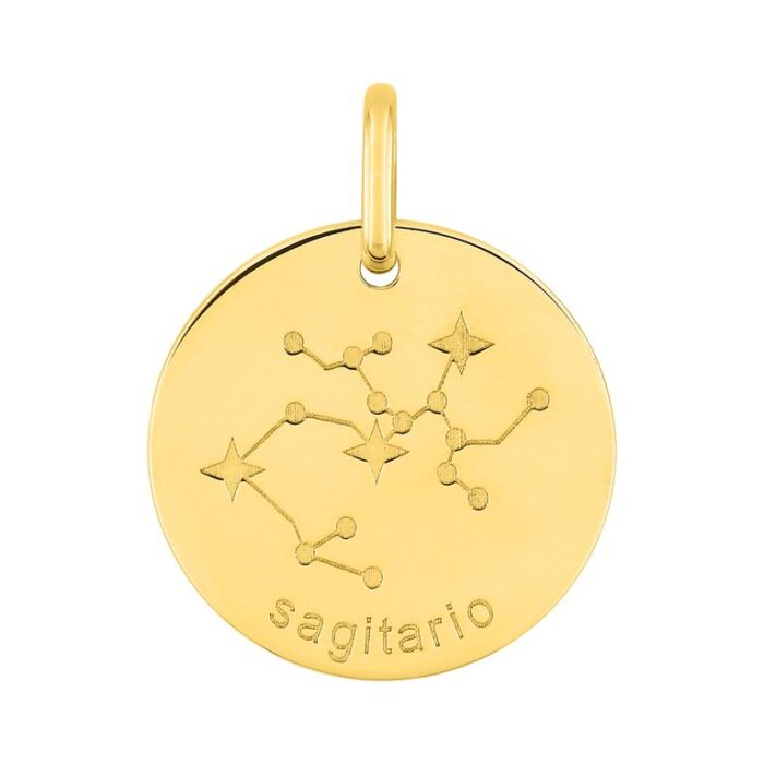 Colgante zodiaco Sagitario plor