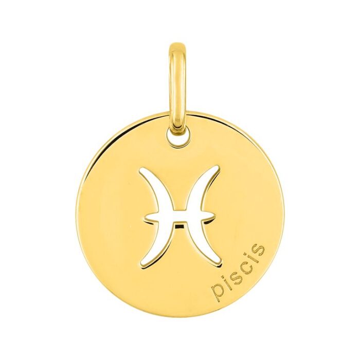 Colgante zodiaco Piscis plor