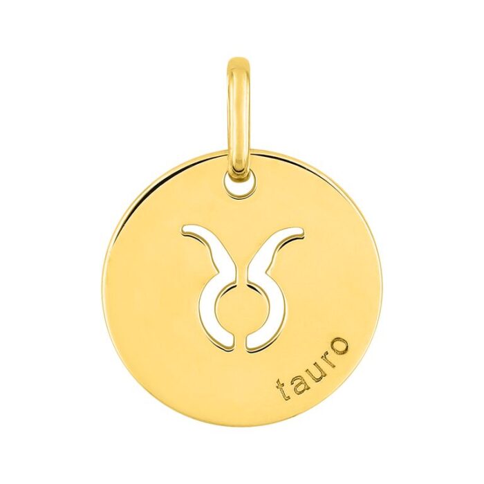 Colgante zodiaco Tauro plor