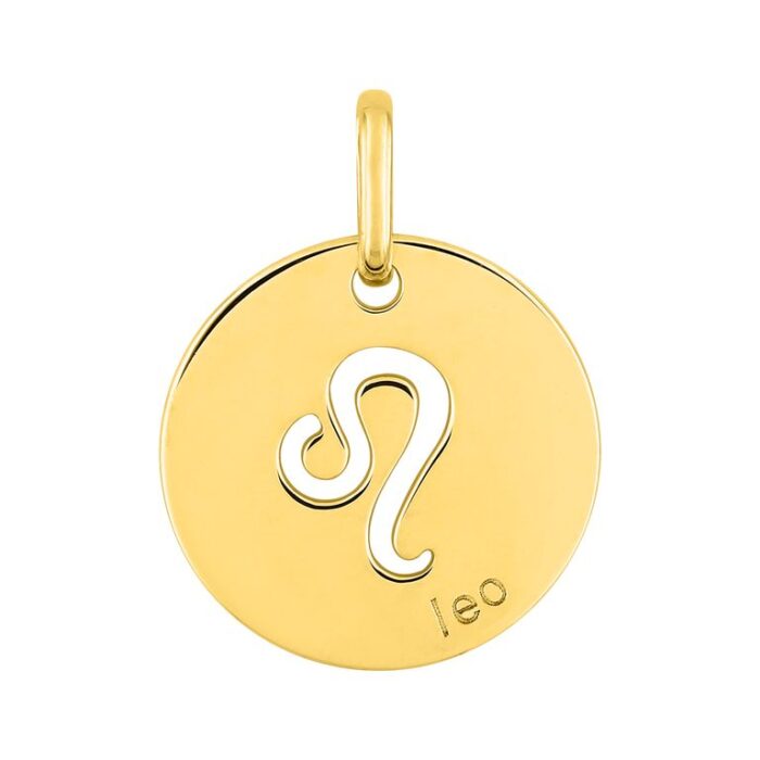 Colgante zodiaco Leo plor