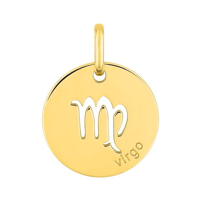 Colgante zodiaco Virgo plor