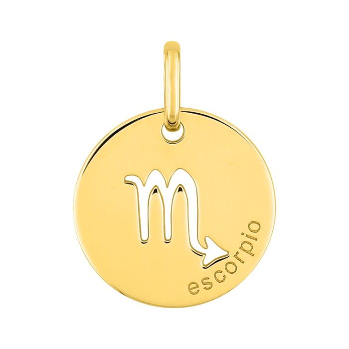 Colgante zodiaco Escorpio plor