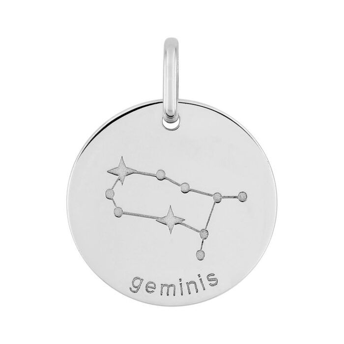 Col Zodiaco Géminis ag925rh