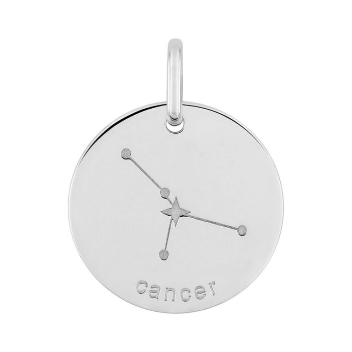 Col Zodiaco Cáncer ag925rh