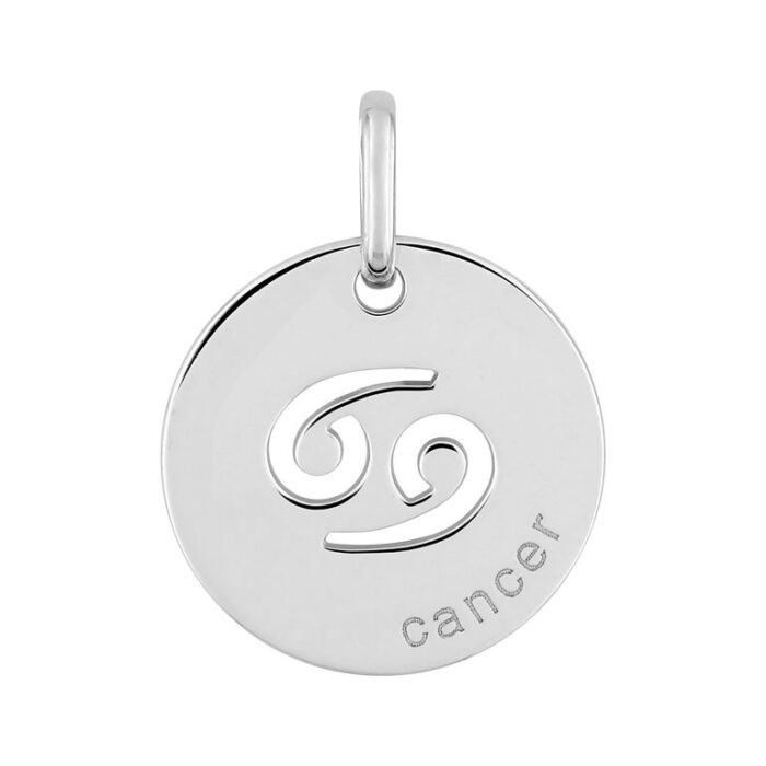 Col Zodiaco Cáncer ag925rh