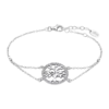 Pulsera Lotus Silver LP1746-2/1 de Plata 925 con Árbol de la Vida y Circonitas para Mujer