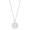 Collar Árbol de la Vida Lotus Silver LP1821-1/1 en Plata 925 y Nácar Blanco