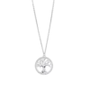Collar Lotus Silver LP3708-1/1 en Plata de Ley con Árbol de la Vida de Lujo y Circonitas