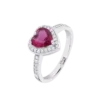 Consigue el Anillo Lotus Silver LP3784-3/3 de la colección Colors. Diseño de corazón en plata 925 con circonita fucsia y halo brillante. Envío en 24/72h. ¡Luce el color del amor!
