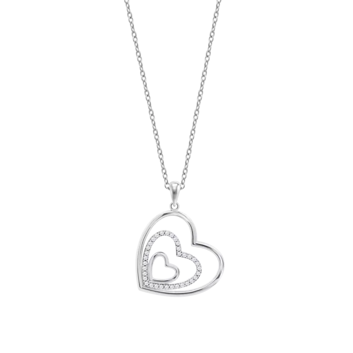Consigue el Collar Triple Corazón Lotus Silver LP3848-1/1. Una joya exclusiva en plata de ley 925 con circonitas blancas. Diseño romántico y sofisticado. Envío en 24/72h.