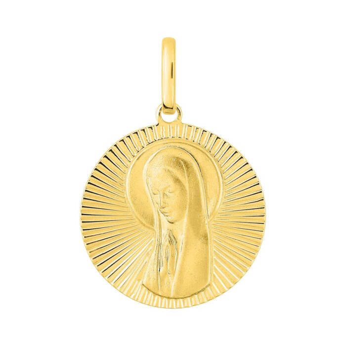 Medalla Virgen 9k o.a.