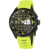 Reloj híbrido de hombre Lotus Connected 20001/5 en color verde lima y negro con esfera de puntos.