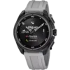 Reloj híbrido de hombre Lotus Connected 20002/1 en color negro y gris mostrando una alerta de llamada entrante en su esfera inteligente.