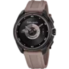 Reloj híbrido de hombre Lotus Connected 20002/2 en color negro y marrón mostrando la pantalla de objetivos diarios en su esfera.